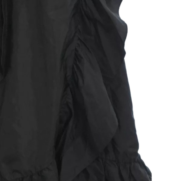 ISABEL MARANT • Isabel Marant Etoile Black Linen Tempster Wrap Skirt - Picture 3 of 9